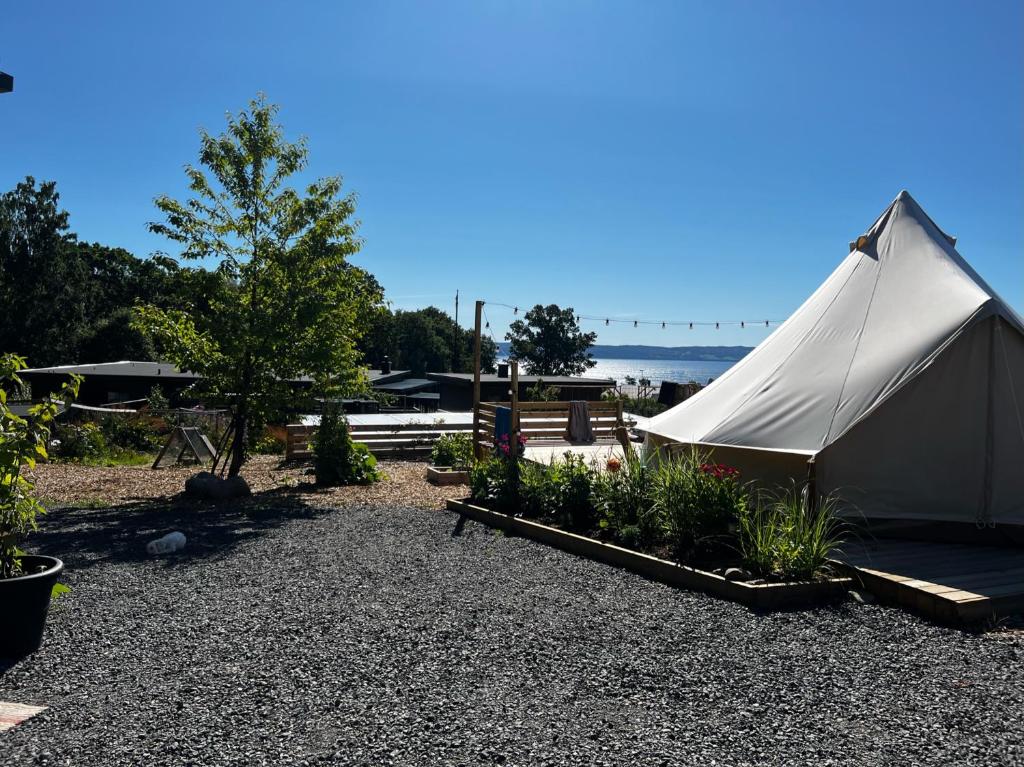 Vättervy Glamping med tält och stugor