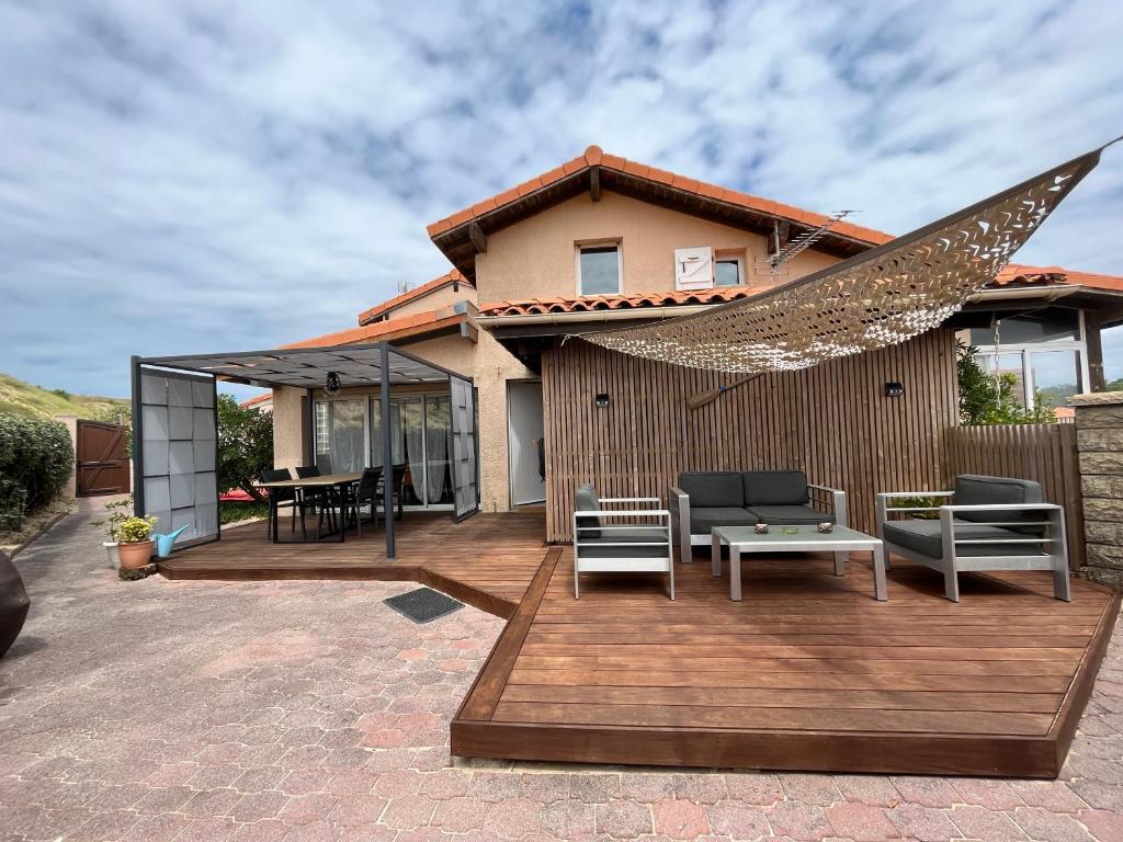 Maison avec vue privilégiée sur la dune