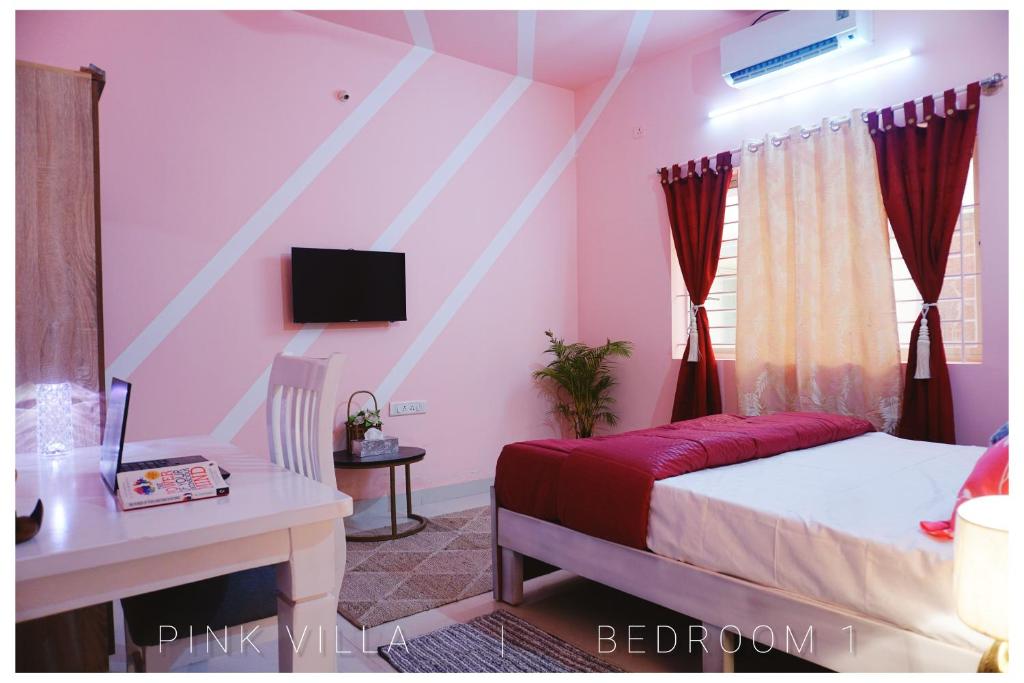 Pink House Villa Bangalore airport